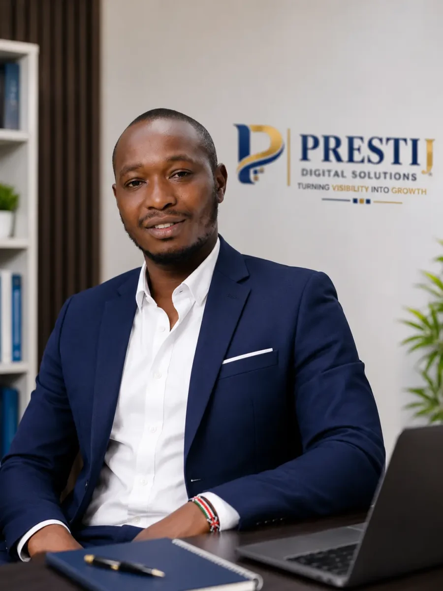 Peter Kungu Founder and Managing Director Prestij Digital Solutions